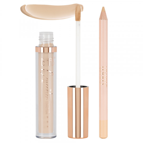 Set 2 in 1 Concealer Lichid + Creion Corector, Ushas, 05
