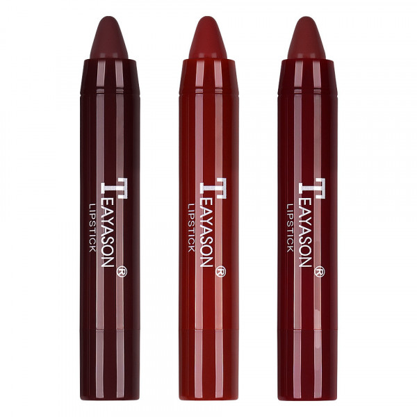 Set 3 Rujuri Mate Teayason Just a Tint Lipstick, Gimme a Strawberry, D