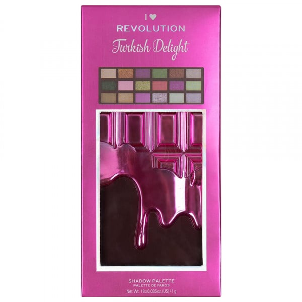 Trusa Farduri Makeup Revolution Turkish Delight Cadou Set 3 Rujuri Chocolate Kiss Beauty