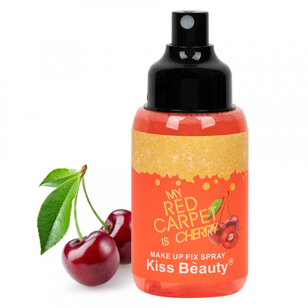 Spray Fixare Machiaj Kiss Beauty Cherry, 115ml