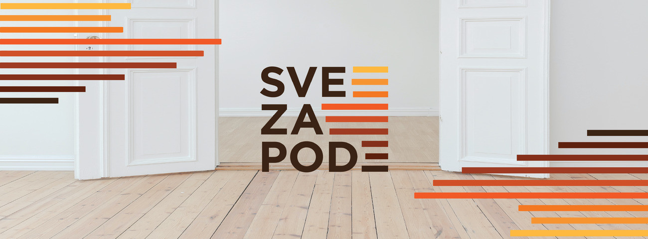 Sve za pod logo web cover. Parket sa znakom SVE ZA POD.