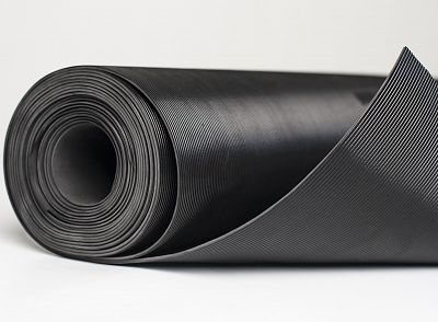 Guma u rolni SBR reljefna GUSTA REBRA - 3 mm x 1200 mm