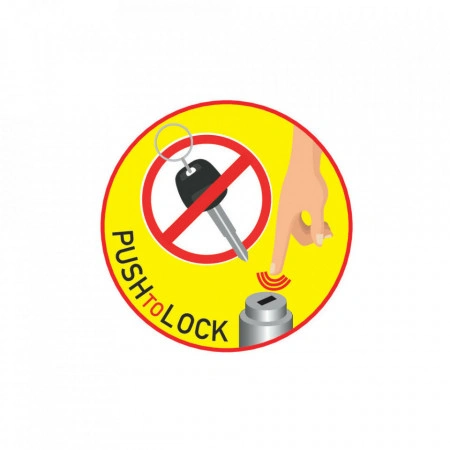 SVE ZA POD_Parking barijera stub 62cm-obarajući sa push to lock bravicom_sistem zaključavanja