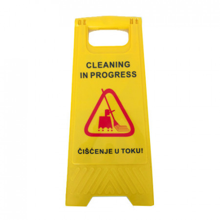 Znak upozorenja - Čišćenje u toku