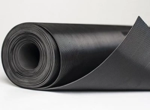 Guma u rolni SBR reljefna GUSTA REBRA - 3 mm x 1200 mm
