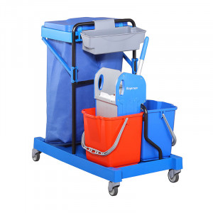 Kombinovana kolica za čišćenje podova sa policom i vrećom za otpad M36