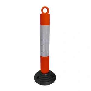 Upozoravajući stubić FLEKSIBILNI Ø 100 mm - HDPE 80 cm
