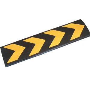 Gumeni odbojnik za garaže WP5 – crno-žuti, model sa strelicama, 80 cm | Sve za pod