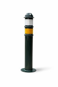 Metalni parking zaštitni stubić crni Ø90 x 750 mm