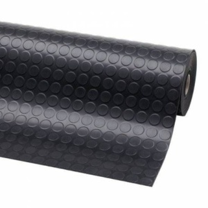 Guma u rolni SBR reljefna KRUŽIĆI - 4 mm x 1500 mm