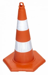 Jednodelni putarski čunj PVC 52 cm