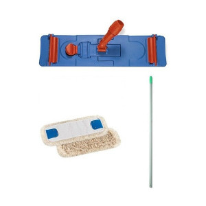 Perika za mop klik sistem-ravna pamučna 40 cm_komplet klik sistem