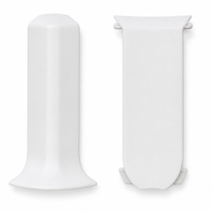 PVC unutrašnji ugao za podnu lajsnu - bela 890 Elegant