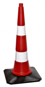 Dvodelni putarski čunj HDPE 75 cm