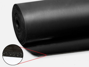 Guma u rolni GLATKA sa KORD platnom - 5 mm x 1200 mm