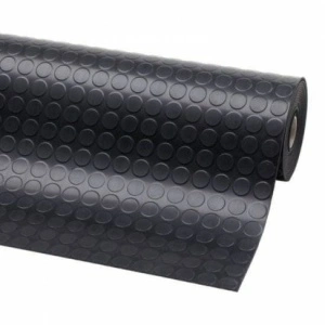Guma u rolni SBR reljefna KRUŽIĆI - 4 mm x 1200 mm