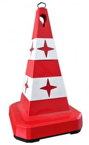 Jednodelni putarski čunj CAT EYE - PVC 60 cm