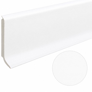 PVC podna lajsna 61 mm x 2,5 m - bela 890 Elegant