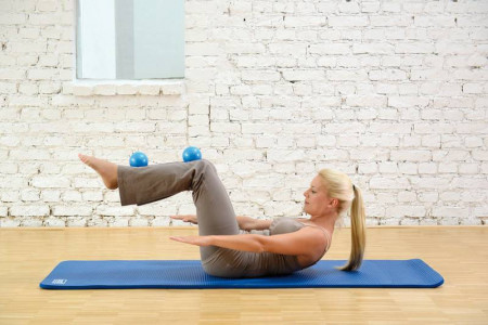 Sissel Pilates Toning Ball - Mingi de tonifiere-900g - Img 2