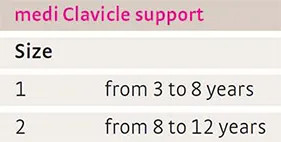 Suport claviculă pentru copii - medi Clavicle support kidz - Img 2