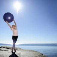SISSEL® Ball - ideal pentru antrenarea şi terapia întregului corp 65 cm