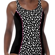 Costum de baie Manila cu corset integral - Negru