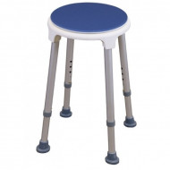 Scaun reglabil din aluminiu, usor, practic, simplu de utilizat si de intretinut.