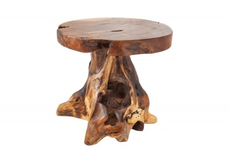 Bijzettafel Wortel 40cm teak - Img 5