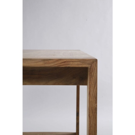 Bureau Natuur massieve sheeshamhout 150x70cm - Img 3