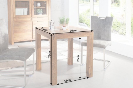 Eettafel Model: Lagos - 70cmx70cm - Img 2