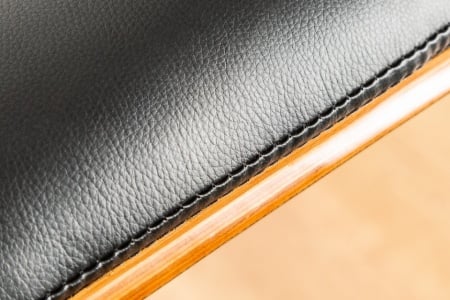 Eigentijdse barkruk CLASSICO zwart 115 cm in hoogte verstelbaar notenfineer - Img 4