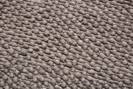 Handgemaakt vloerkleed WOOL 240x160cm antraciet bruin gemaakt van wol - Img 4