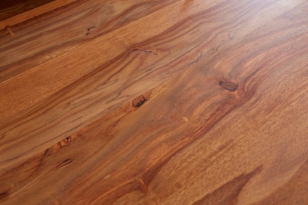 Industrieel design Massieve eettafel 120cm Sheesham Hout - Img 6