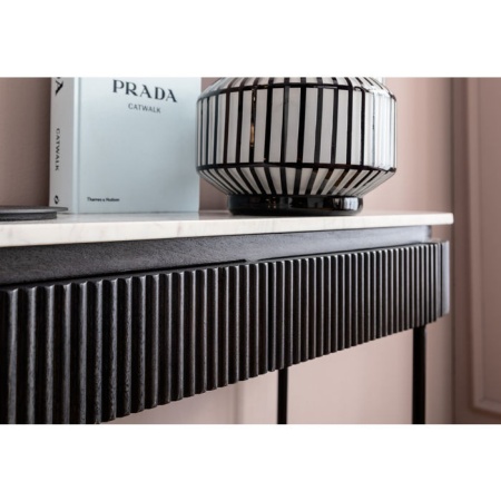 Kare design Console Glenn Sidetable 100cm met Marmer tafelblad - Img 5