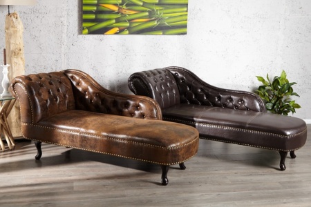 longchair antieke look Chesterfield - Img 7