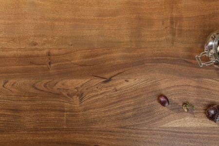 Massief boomstam eettafel MAMMUT NATURE 200 cm acacia massief hout 6 cm dik blad - Img 5