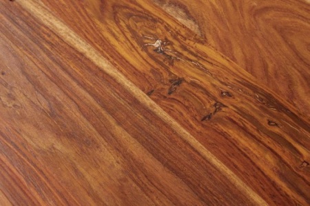 Massieve eettafel AMAZONAS 220cm bruin sheesham met X-onderstel - Img 7