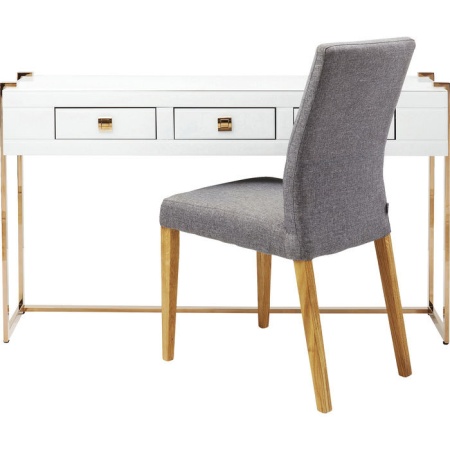 Moderne glamour-look consoletafel bedekt met gekleurd glas 134cm - Img 8
