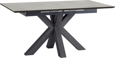 Moderne uitschuifbare eettafel 160-210 cm in keramische look - Img 6