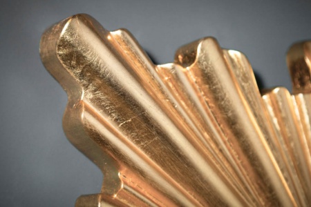 Moderne wandspiegel GOLDEN 96 cm goud met opvallende lijst - Img 4