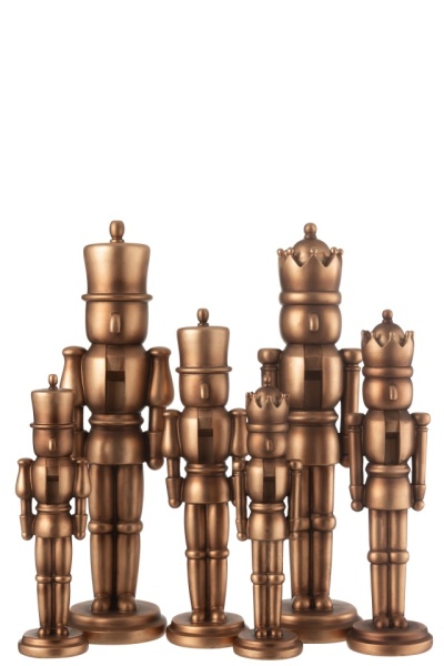 Notenkraker Resine Antiek Goud Large 47cm - Img 2