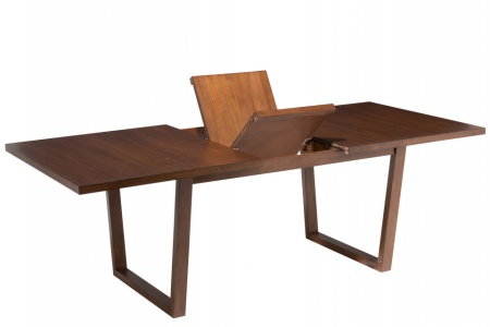 Uitschuifbare Eettafel Rubberhout Bruin 180cm uitschuifbaar 225 cm - Img 5