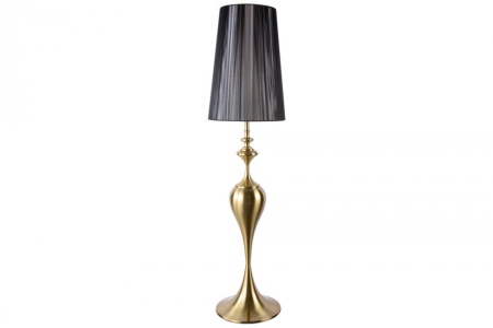Barokke vloerlamp BEAUTY 160cm zwart goud geborstelde vloerlamp - Img 8