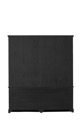 Bibliotheekkast+Ladder Hout Zwart/Naturel 200cm - Img 4