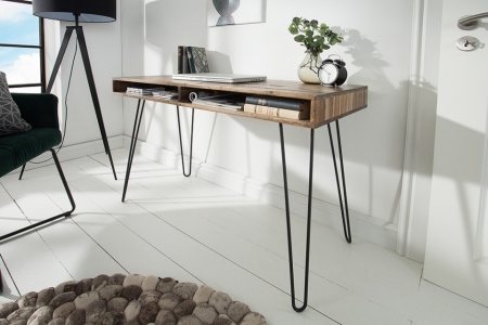 Bureau acacia hout SCORPION 110 cm - Img 2