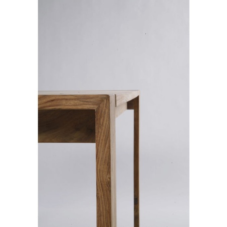 Bureau Natuur massieve sheeshamhout 150x70cm - Img 4