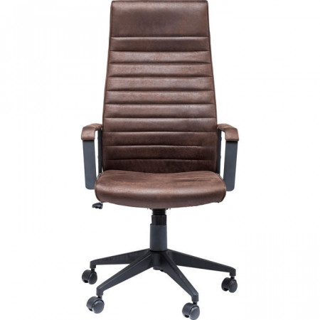 Bureaustoel Labora Hoog Bruin