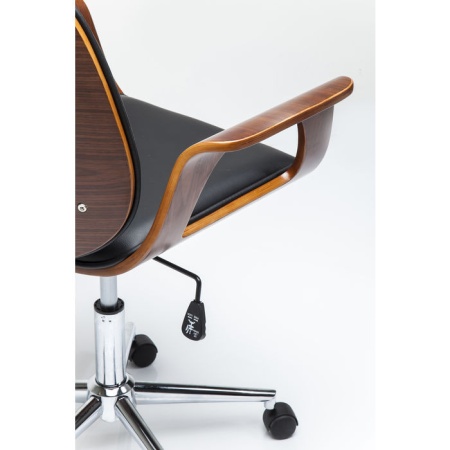 Design Bureaustoel met Walnoot accenten - Img 4