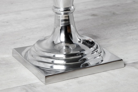 Design vaas BOAL 60cm zilveren plantenbeker aluminium - Img 3