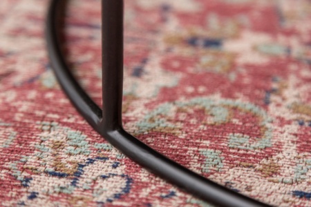 Elegante set van 2 salontafels ELEMENTS 62 cm goud met afneembaar tafelblad - Img 6